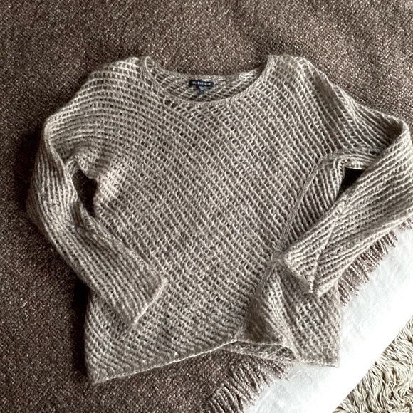 Eileen Fisher Sweaters - Eileen Fisher Mohair Asymmetrical Sweater